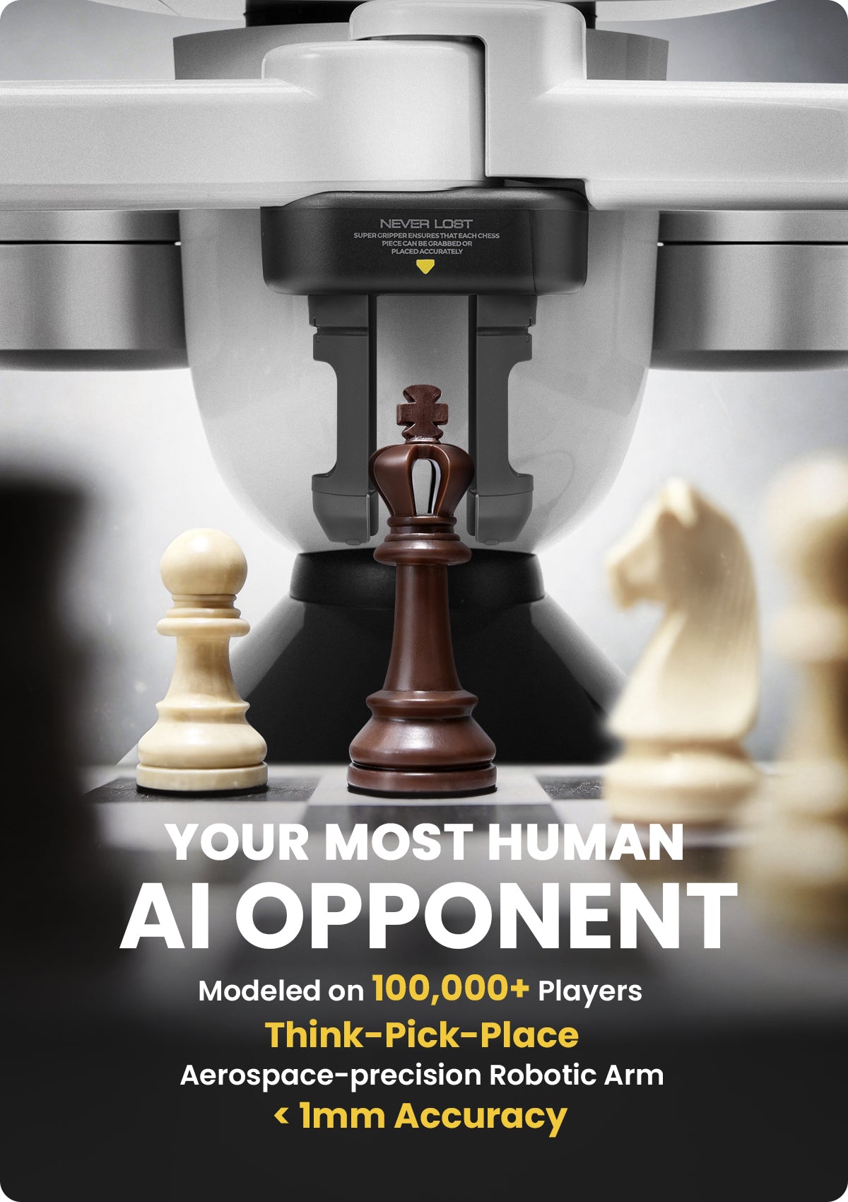 Senserobot chess mini portable chess set