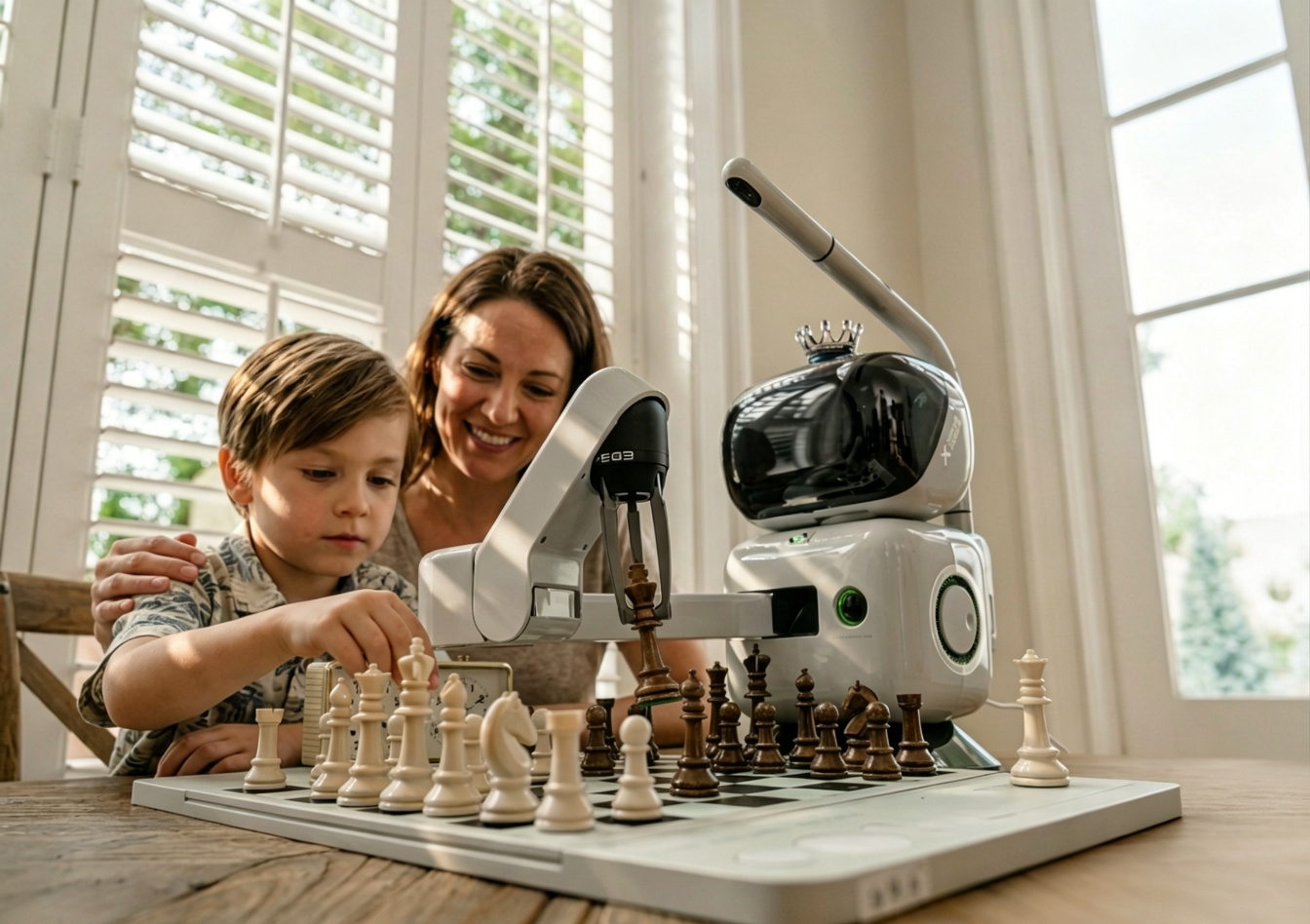 Smart AI Chess Robot for Kids: Features, Benefits, and Review
