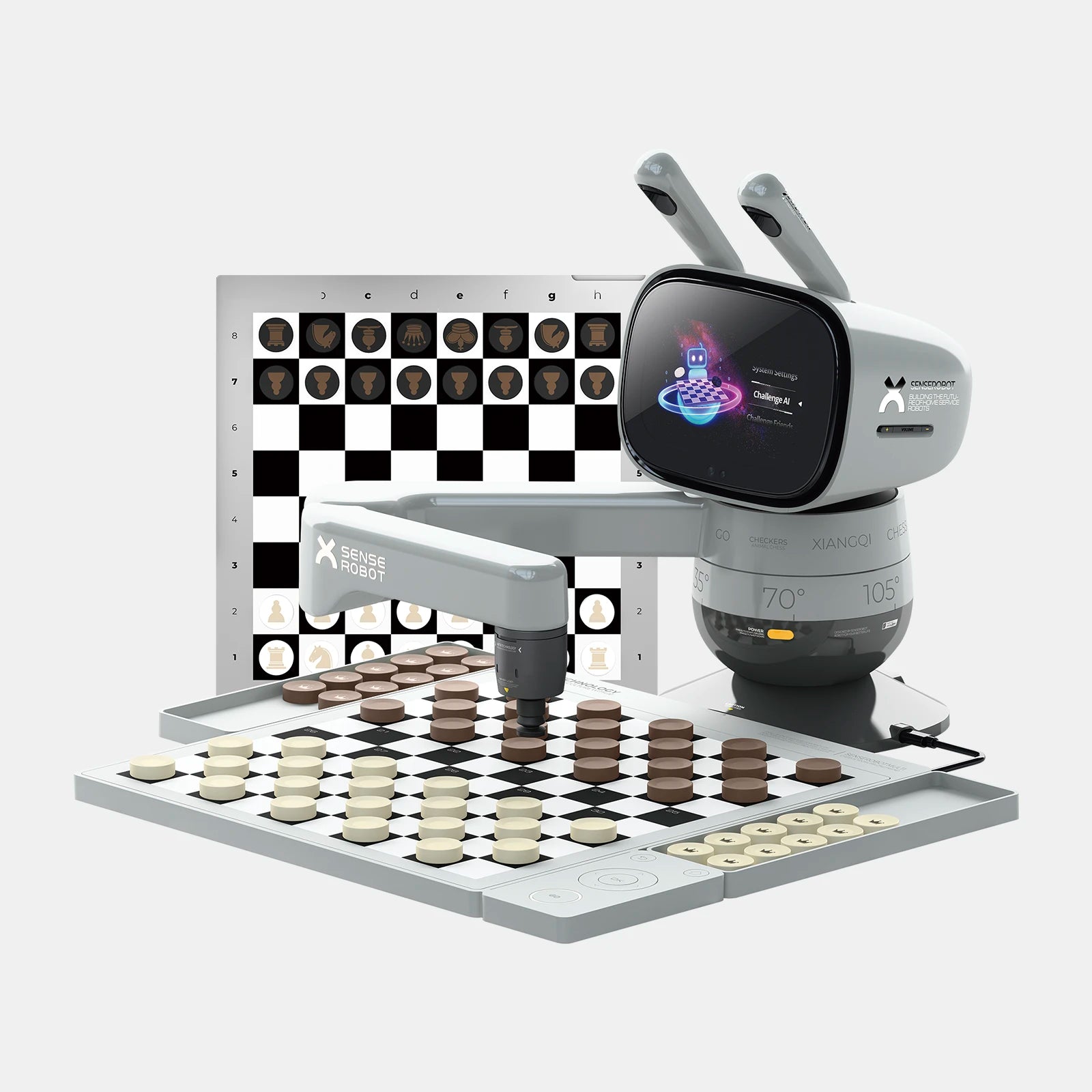 [Pre-order] SenseRobot Chess Lite (2-in-One Chess & Draughts)