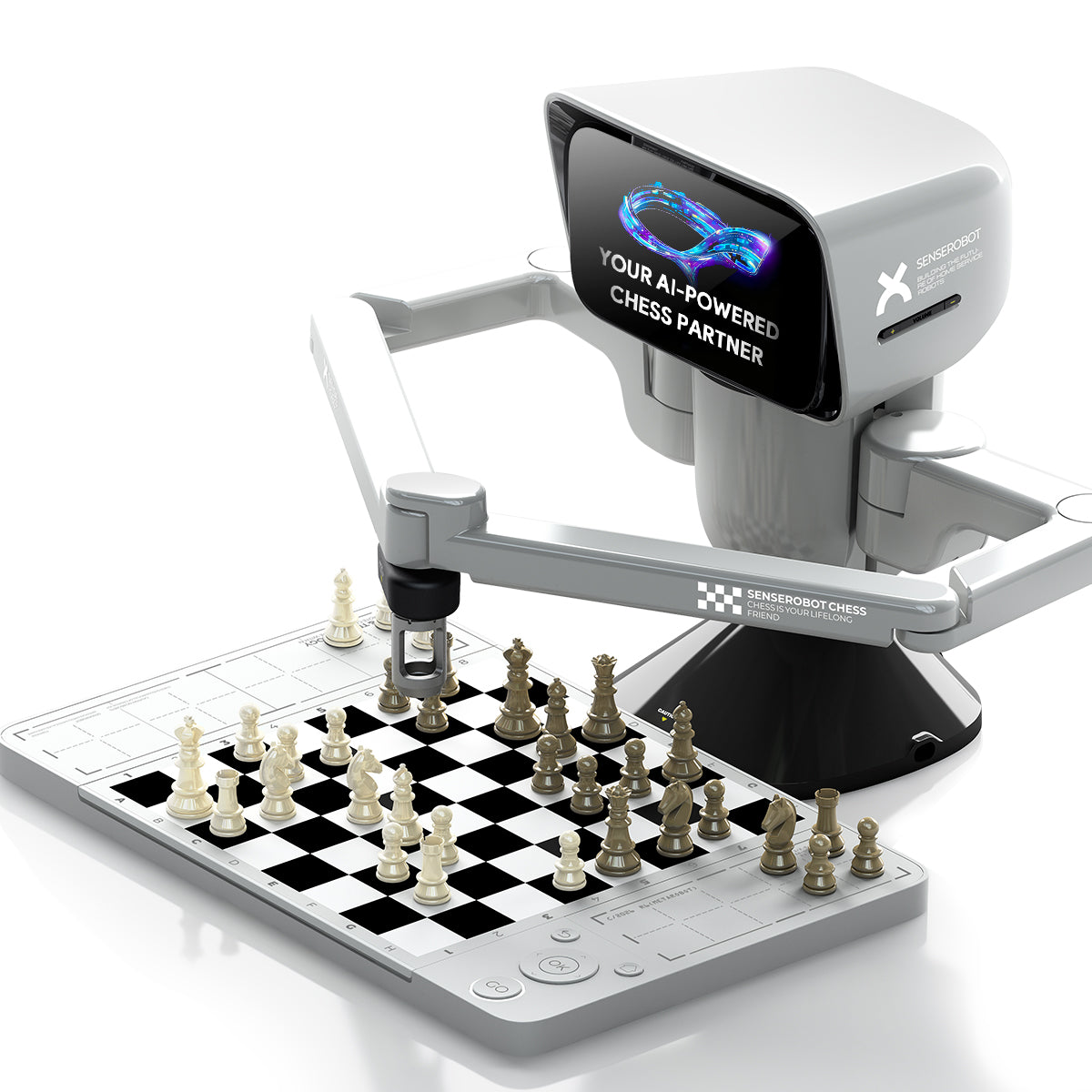 Senserobot chess mini portable chess set